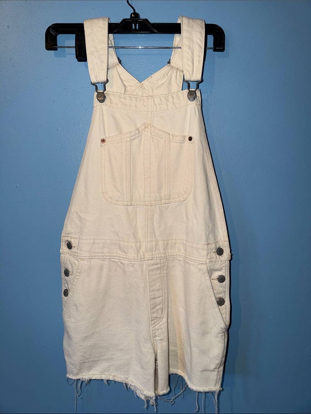 Women’s Denim Overall Dress - Classic Bib Shortalls